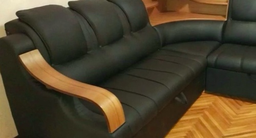 Перетяжка кожаного дивана. Бутурлиновка